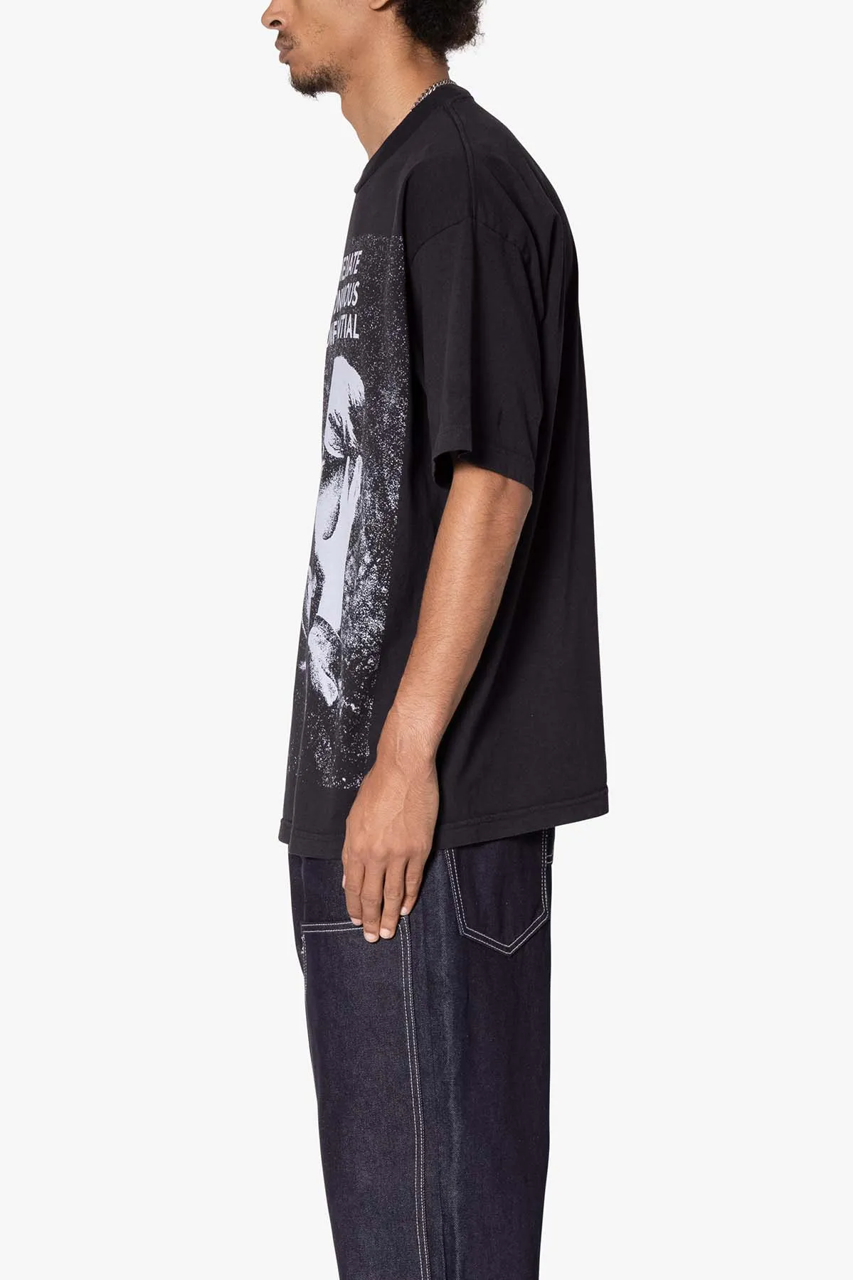 Confidential Tee - Washed Black