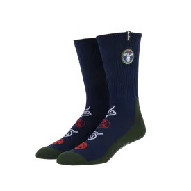 Hidden Leaf Village Athletic Crew Socks